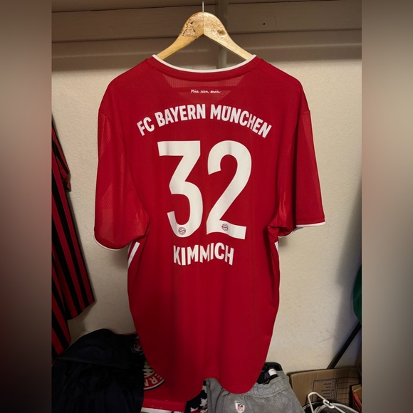 RARE 20/21 Fc Bayern Munich #32 Joshua Kimmich jersey AUTHENTIC - Picture 2 of 9